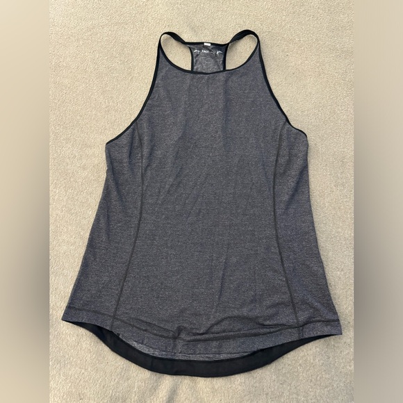 Lululemon Gray Women My Race My Pace Tank Top Sleeveless Size 8 - Picture 4 of 8